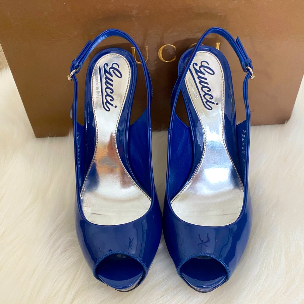 GUCCI Vintage Vitello Vernice soft